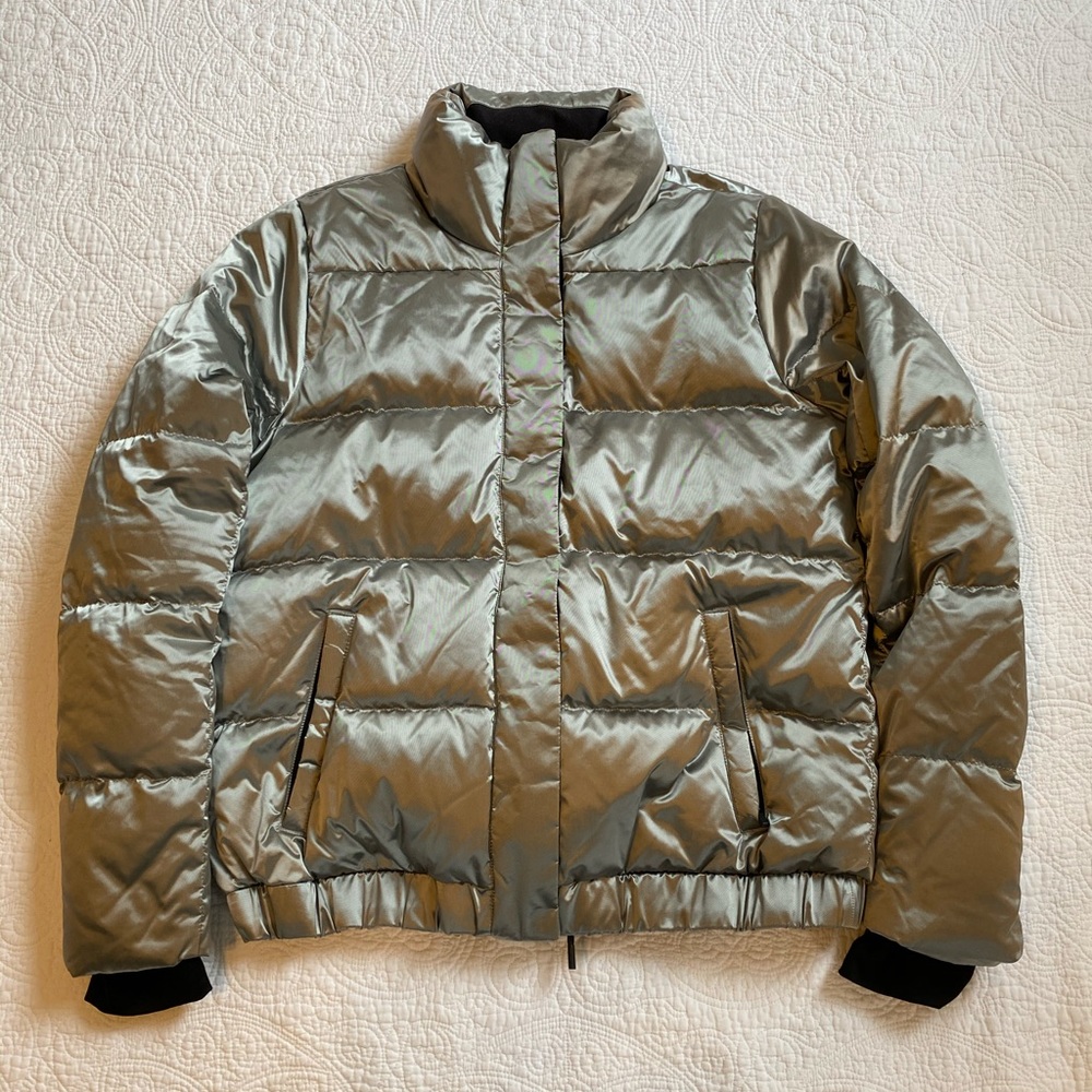 Athlete | Silver Metallic Jacket